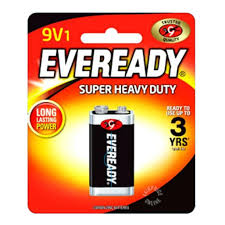 Eveready Super Heavy Duty Battery 1222-Bp1 9V 1 Piece